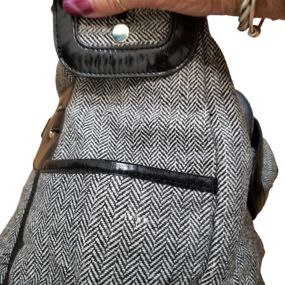 ads Attitude Design Style Houndstooth Women's Lap Top Bag Purse, Messenger Bag - Picture 6 of 13